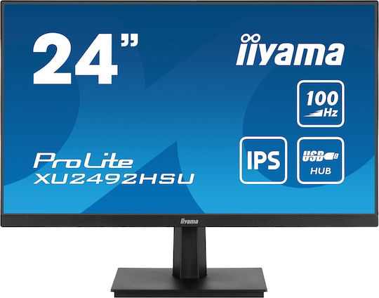Iiyama ProLite IPS Monitor 24" FHD 1920x1080 with Response Time 0.4ms GTG view 1