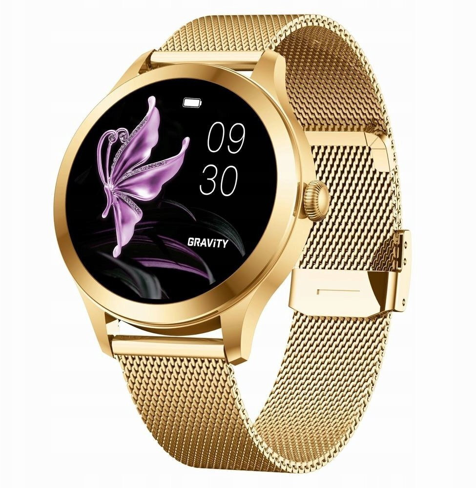 Gravity Smartwatch White-gold 2 Straps Gt25-2 Pro προβολή 2