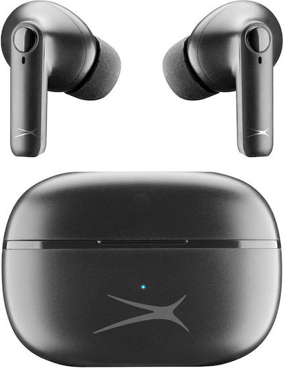 Altec Lansing Crew In-ear Bluetooth Handsfree Earphones with Charging Case Black view 2