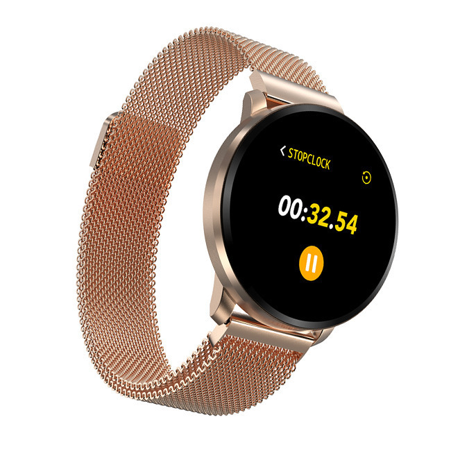 FiT ConnectForce Smartwatch with Heart Rate Monitor (Gold) view 5