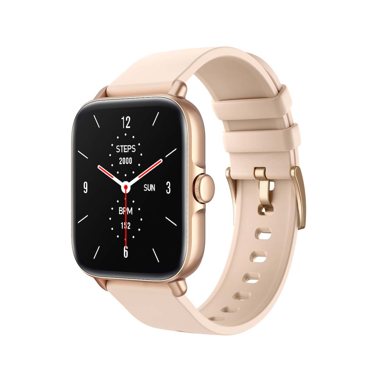 Omni FiT Aluminium Smartwatch with Heart Rate Monitor (Gold) view 2