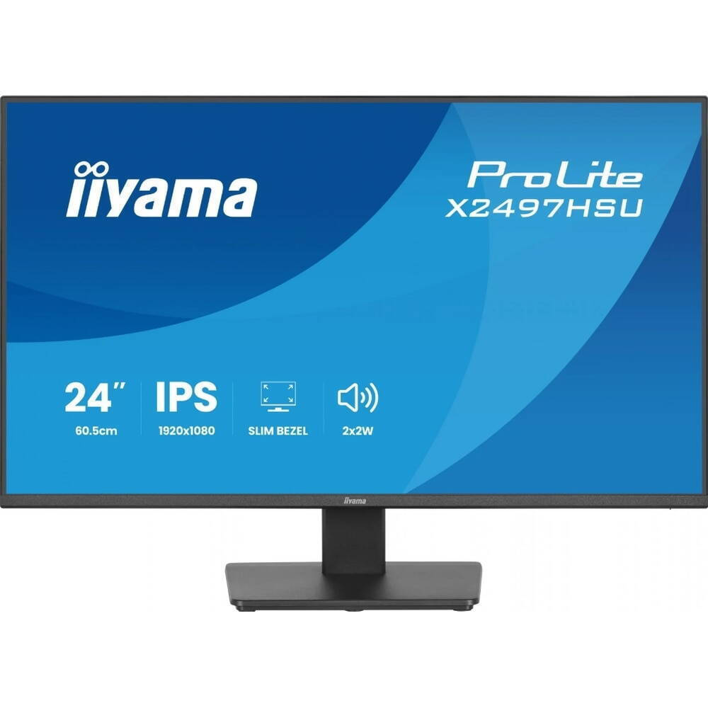 Iiyama ProLite XUB2497HSU-B1 IPS Monitor 23.8" FHD 1920x1080 view 1