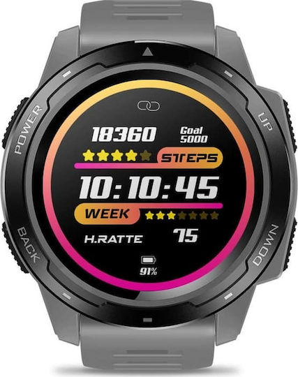 Zeblaze VIBE 5 Smartwatch with Heart Rate Monitor (Black) vue 4
