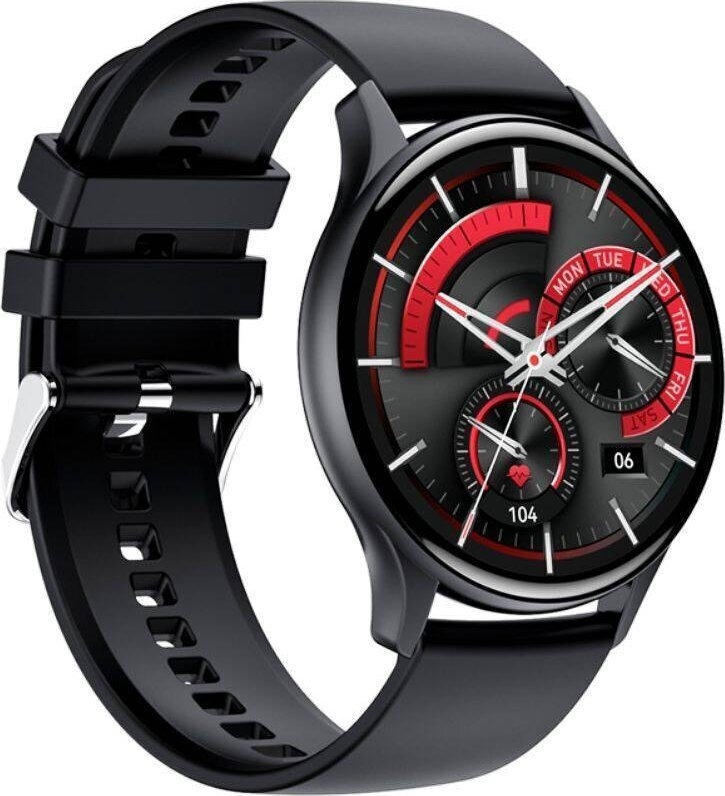Rubicon Rncf11 Black Smartwatch vy 3