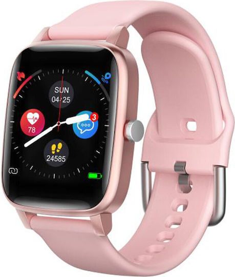 Bemi Ter 2 Smartwatch with Heart Rate Monitor (Pink) vista 4