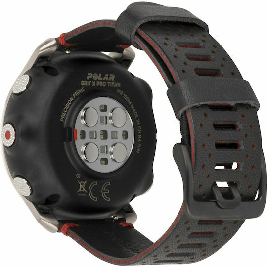 Polar Grit X Pro Waterproof Smartwatch with Heart Rate Monitor (Titan) view 3