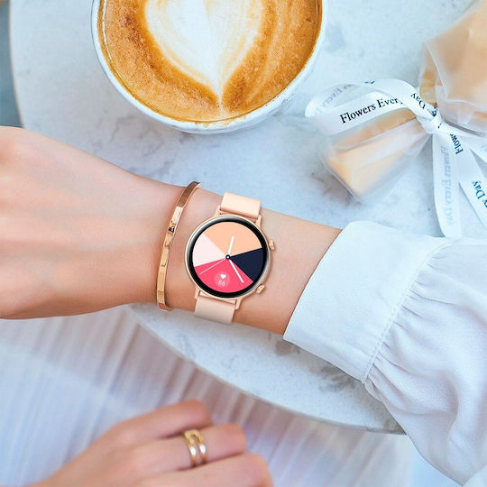 GW33 Pro Smartwatch with Heart Rate Monitor (Pink) view 4