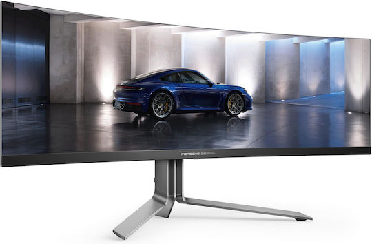 AOC Porsche Design Agon Pro PD49 Ultrawide QD-OLED HDR Curved Monitor 49" 5120x1440 240Hz with Response Time 0.03ms GTG