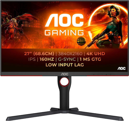 AOC U27G3X/BK IPS Gaming Monitor 27" 4K 3840x2160 160Hz Ansicht 6