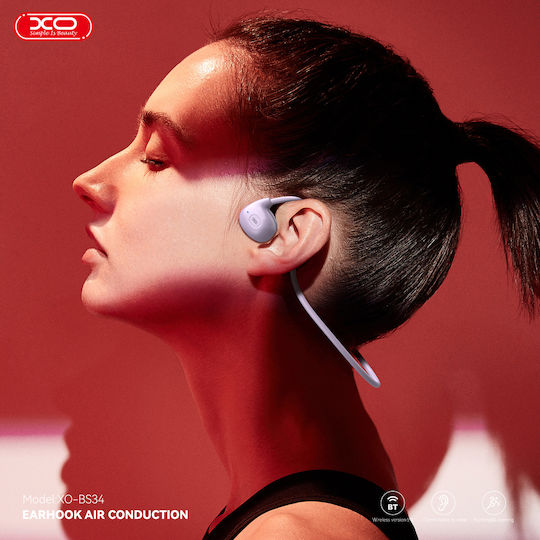 XO BS34 Foton Open Ear Bluetooth Handsfree Earphones Purple view 4