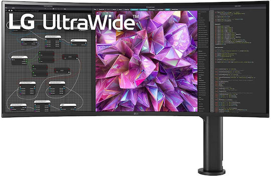 LG 38WQ88C-W Ultrawide IPS HDR Curved Monitor 38" QHD 3840x1600 with Response Time 5ms GTG