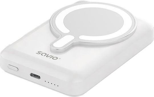 Savio BA-13 Power Bank 10000mAh Power Delivery White Ansicht 2