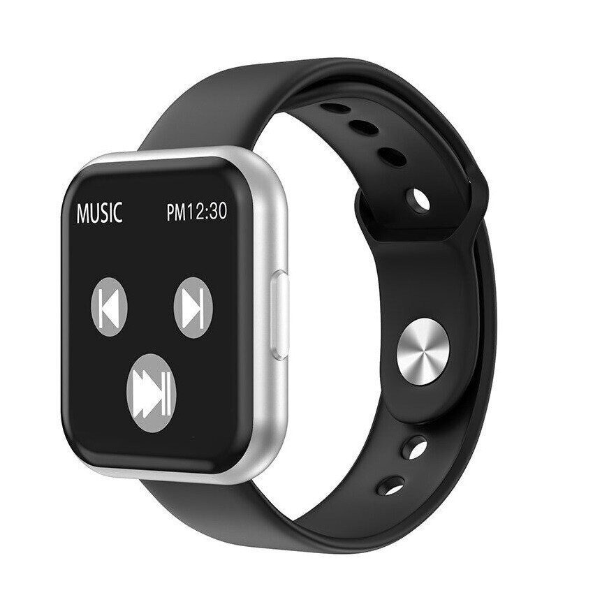 Isp Likesmart Fit Newtime 43mm Smartwatch with Heart Rate Monitor (Silver) view 5