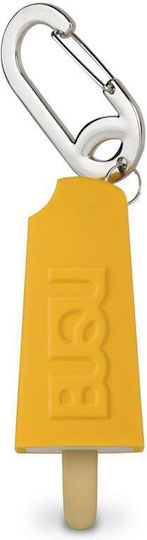 BuQu Pops Power Bank 2500mAh with USB-A Port Orange view 1