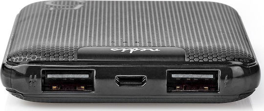 Nedis UPBK5002 Power Bank 5000mAh with 2 USB-A Ports Black view 2
