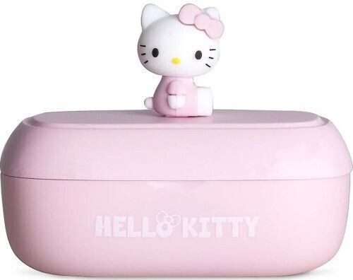 OTL Hello Kitty 3D Character In-ear Bluetooth Handsfree Earphones with Charging Case Pink view 1