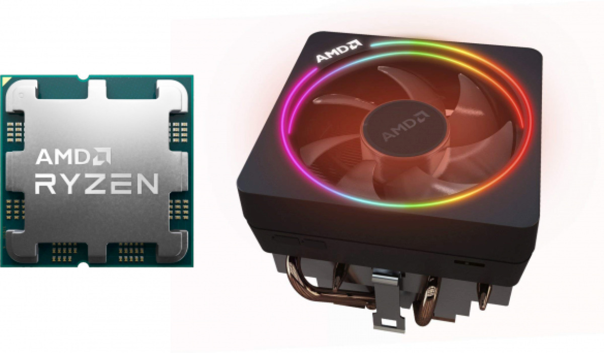 AMD Ryzen 7 7700 SR1 3.8GHz Processor 8 Cores for Socket AM5 in Tray with Heatsink