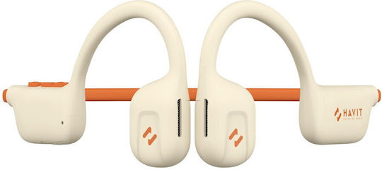 Havit Freego1 Air Open Ear Bluetooth Handsfree Earphones Beige view 4