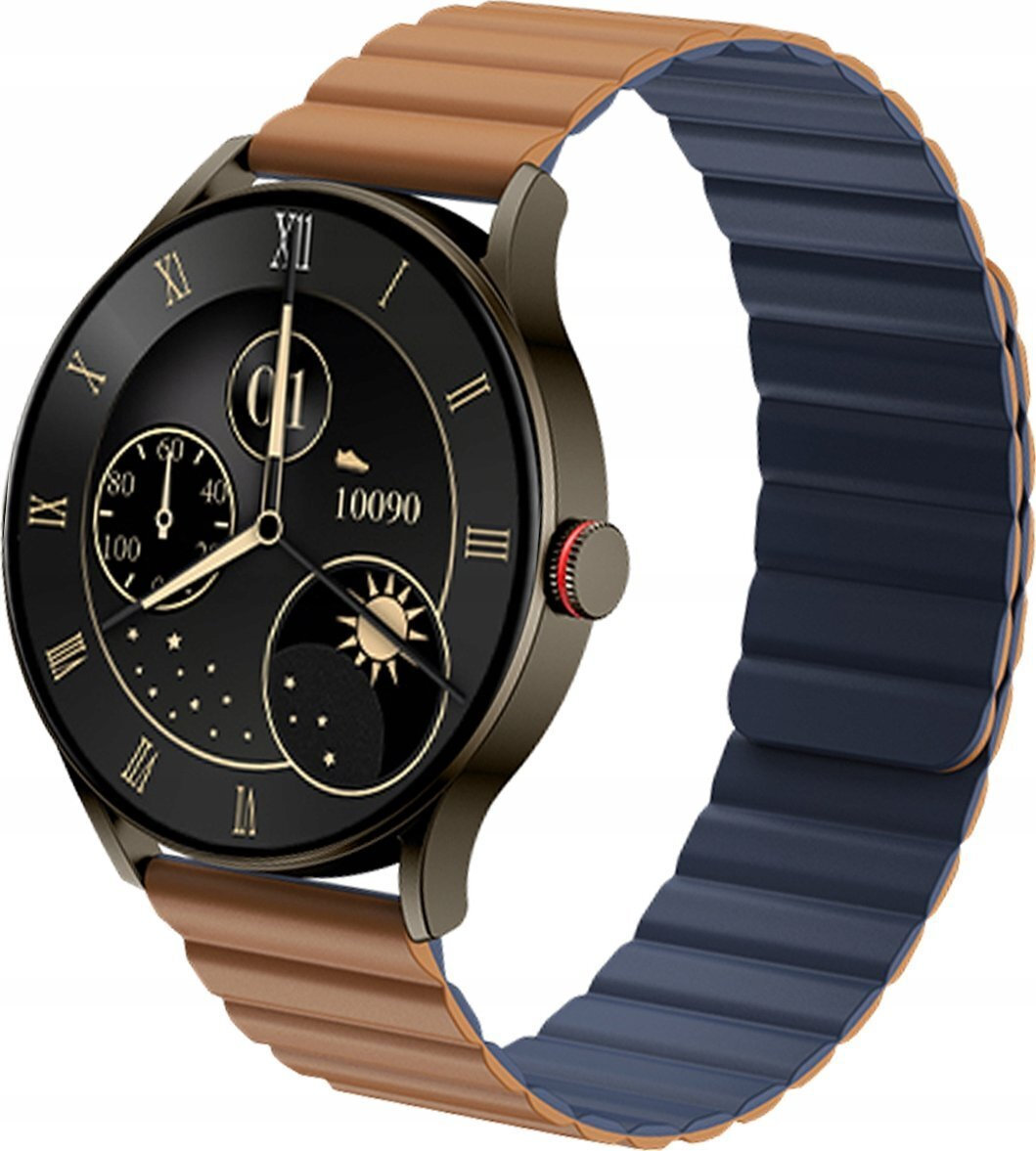 Imilab Imiki TG1 45mm Smartwatch with Heart Rate Monitor (Brown) view 1