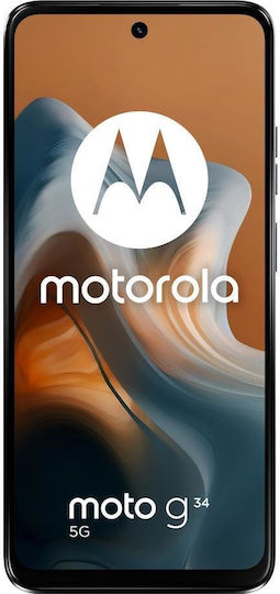 Motorola Moto G34 5G Dual SIM (4GB/128GB) Charcoal Black view 3