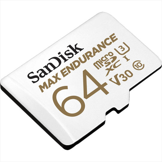 Sandisk Max Endurance microSDXC 64GB Class 10 U3 V30 UHS-I view 3