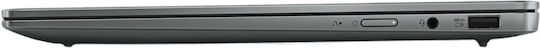 Lenovo Yoga Slim 6 14IAP8 14" OLED FHD+ (i5-1240P/16GB/512GB SSD/W11 Home) Storm Grey (ES Keyboard) view 3