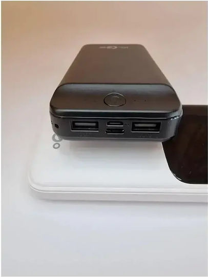 KLGO KP-72 Power Bank 10000mAh with 2 USB-A Ports Black view 3