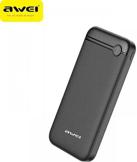 Awei P82K Power Bank 10000mAh Black view 1