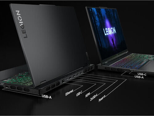 Lenovo Legion Pro 7 16IRX9H 16" IPS QHD+ 240Hz (i9-14900HX/32GB/1TB SSD/GeForce RTX 4080/W11 Home) Eclipse Black (US Keyboard) view 3