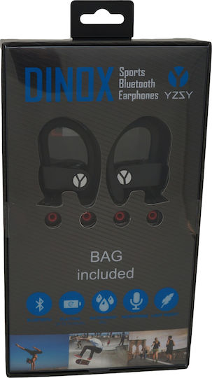 Yzsy Dinox In-ear Bluetooth Handsfree Earphones Black view 4