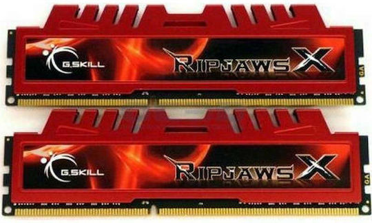G.Skill RipjawsX DDR3 16GB RAM with 2x8GB Modules and Speed 1866 for Desktop F3-14900CL10D-16GBXL