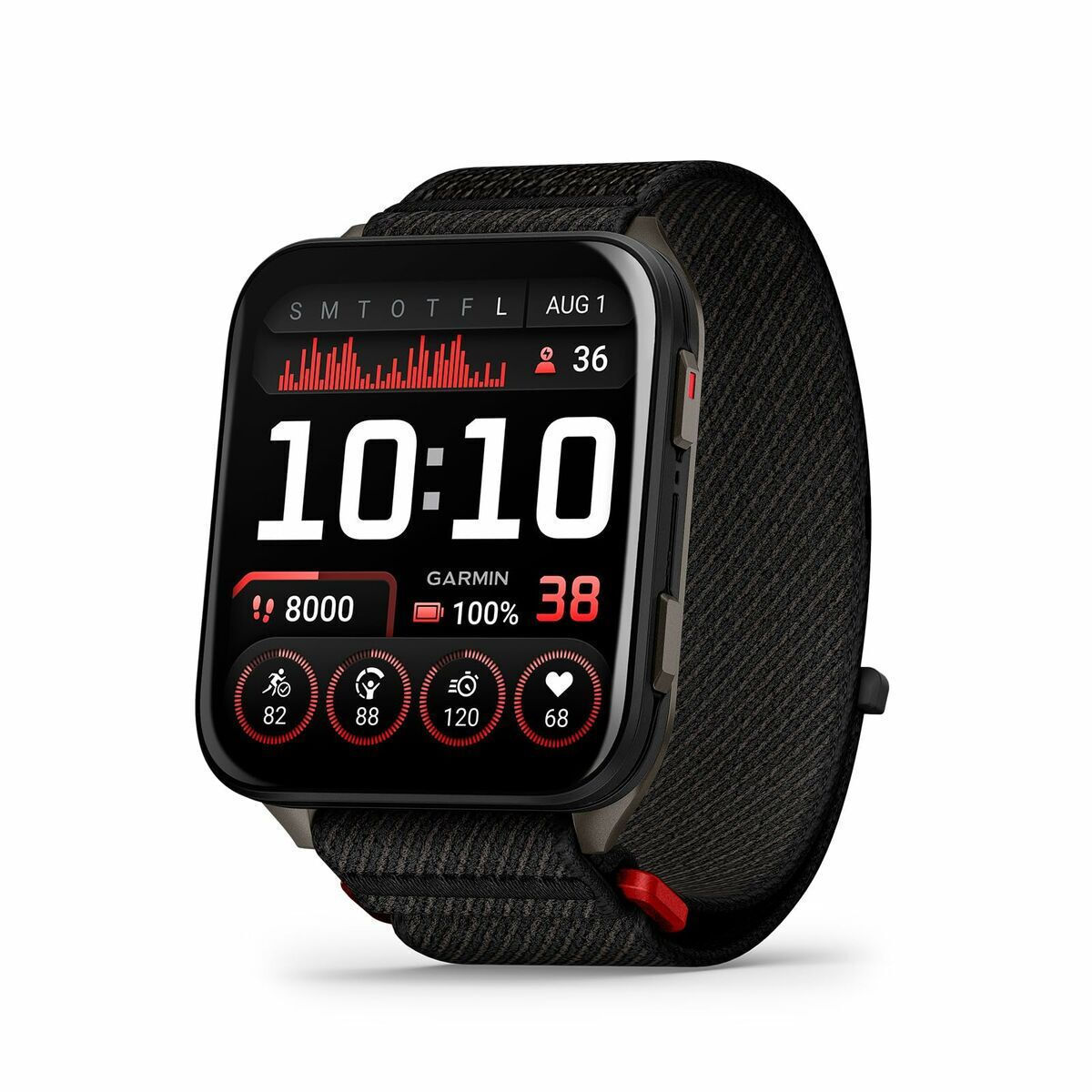 Garmin Venu X1 Titanium 46mm Waterproof Smartwatch with Heart Rate Monitor (Black with Slate Titanium) view 1