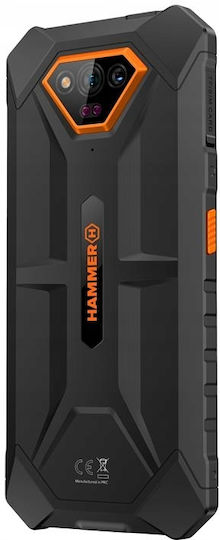 Hammer Iron V Dual SIM (6GB/64GB) Resistant Smartphone Orange view 4