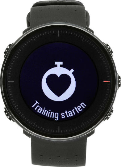 Polar Vantage M M/L Stainless Steel 46mm Waterproof Smartwatch with Heart Rate Monitor (Black) view 3