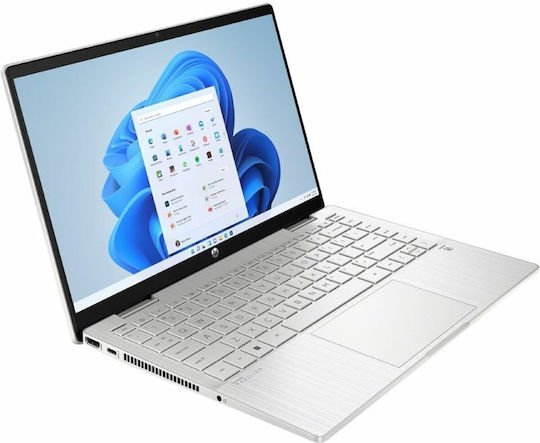 HP Pavilion x360 14-ek1006ns 14" IPS FHD Touchscreen (i3-1315U/8GB/512GB SSD/W11 Home) Natural Silver (ES Keyboard) view 3