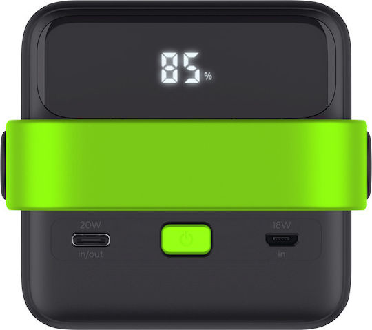 Trust Redoh XXL Power Bank 50000mAh 20W with 3 USB-A Ports and USB-C Port Quick Charge 3.0 Black view 5