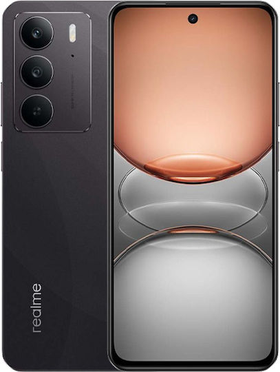 Realme C75 NFC Dual SIM (8GB/128GB) Resistant Smartphone Black view 4