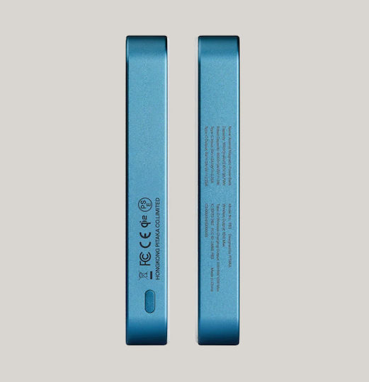 Pitaka Power Bank 10000mAh 15W Lucid Blue vista 4