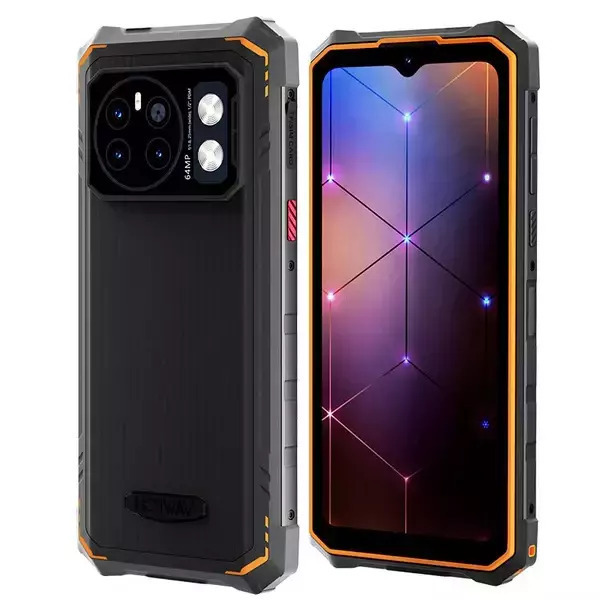 Hotwav Cyber 13 Dual SIM (8/128GB) Rugged Smartphone Orange view 8