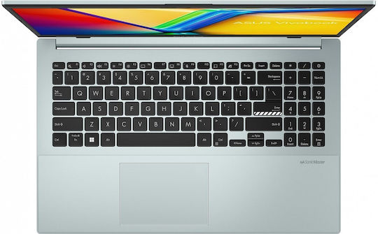 Asus Vivobook Gο 15 OLED E1504FA-L1248W 15.6" FHD (Ryzen 5-7520U/16GB/512GB SSD/W11 Home) (US Keyboard) vue 2