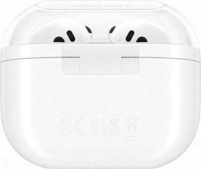 Samsung Galaxy Buds3 Bluetooth Handsfree Earphones with Sweat Resistance and Charging Case White view 7
