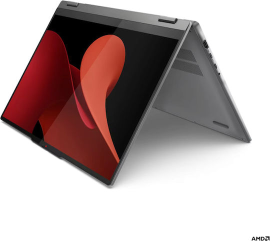 Lenovo IdeaPad 5 2-in-1 14AHP9 14" OLED FHD+ Touchscreen (Ryzen 7-8845HS/16GB/512GB SSD/W11 Home) Luna Grey (GR Keyboard) view 7