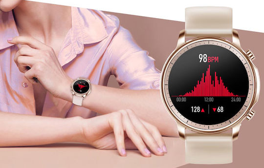 Colmi V23 Pro Smartwatch with Heart Rate Monitor (Gold) view 3