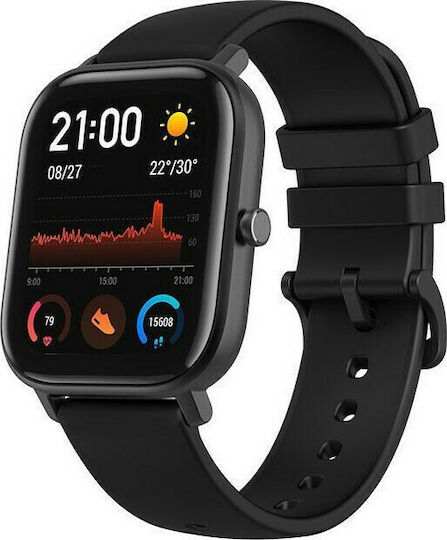 Amazfit GTS 2 Aluminium 43mm Waterproof Smartwatch with Heart Rate Monitor (Midnight Black) view 4