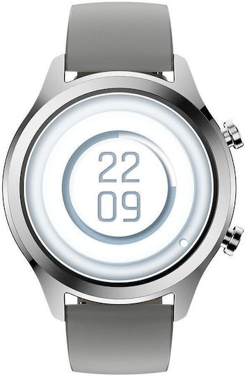Ticwatch C2+ Stainless Steel Waterproof Smartwatch with Heart Rate Monitor (Platinum) view 3