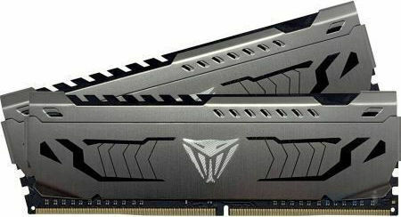 Patriot Viper Steel DDR4 32GB RAM with 2x16GB Modules and Speed 3600 for Desktop PVS432G360C8K