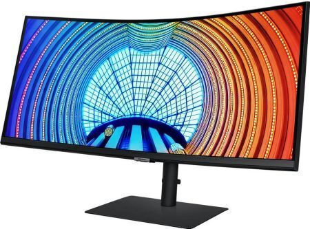 Samsung ViewFinity S6 S65UA Ultrawide VA HDR Curved Monitor 34" QHD 3440x1440 vue 4