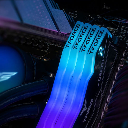 TeamGroup Delta RGB DDR5 32GB RAM with 2x16GB Modules and Speed 6000 for Desktop FF3D532G6000HC30DC01 vista 6