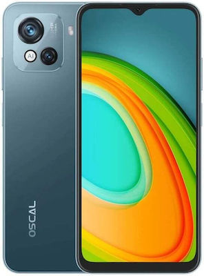 BlackView Oscal C80 Dual SIM (8GB/128GB) Blue view 1
