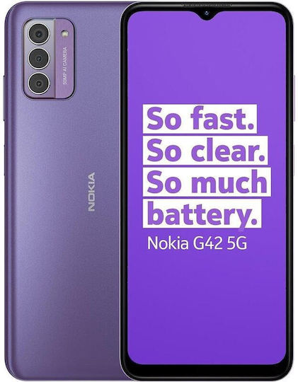 Nokia G42 5G Dual SIM (6GB/128GB) So Purple view 4